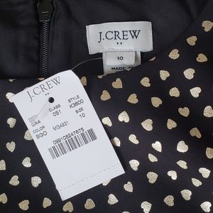 Black with gold hearts dress